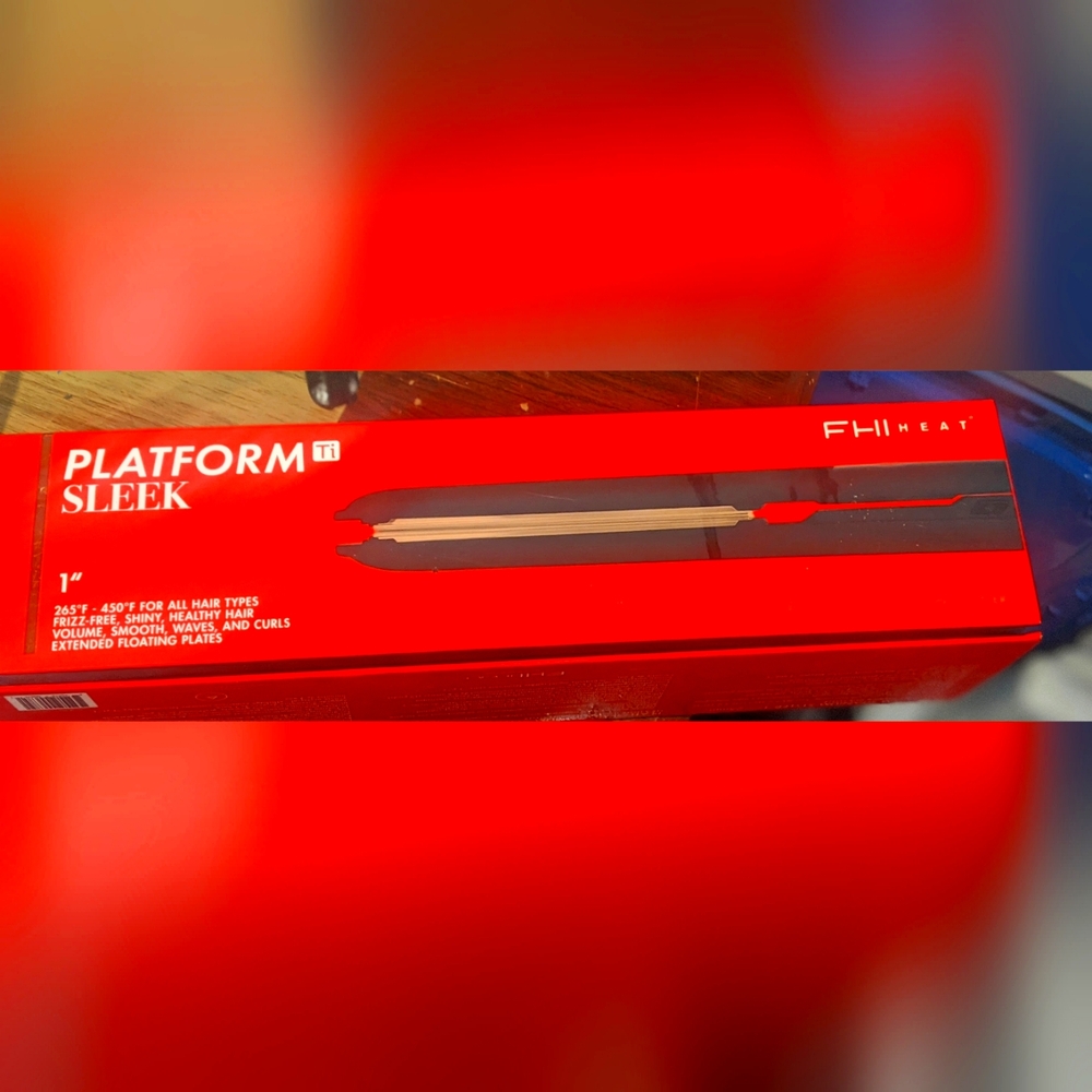 PLATFORM  sleek 1" rose gold straightener